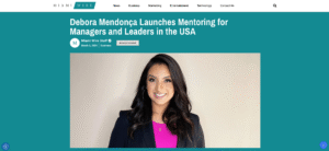 Débora Mendonça Launches Mentoring for Managers and Leaders in the USA